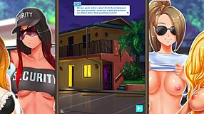 i masturbate to my girlfriend's big tits and ass in hot business game