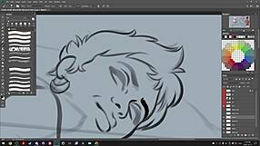 Just chilling with DarkCookie on Picarto for Summertime Saga 720p.