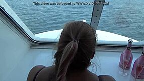 Quick doggystyle pounding on a Swedish cruise ship