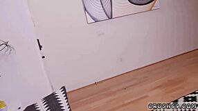 teen's solo creampie in homemade pov