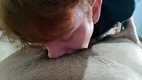 homemade twink blowjob turns into steamy redhead teen action