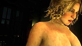 Karen rides Arthur's dick in this RDR2 porn scene