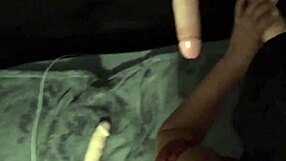 Hey Roxy, can you suck two dildos while getting pounded doggy?