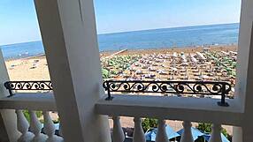 Priscilla Salerno Squirts Outdoors from Fan's Monster Cock