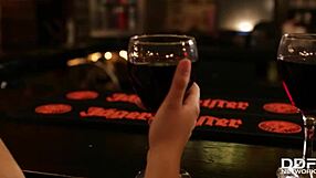 Ava Dalush and Jess West share a glamorous lesbian moment