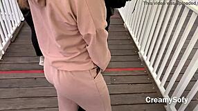 omg, i swallowed hot cum during risky public sex on ferris wheel - creamysofy