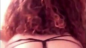 Latina slut subtly shaking her ass for you.