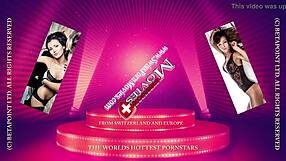 Watch Amanda21 fuck three guys at the party!