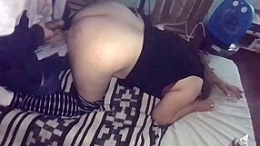 Latina Milf Couple Does Doggy Style In Front Of Caloventor