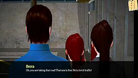 Milf Brunette Fucks Big Ass In 3D Hentai