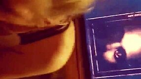 Sloppy blowjob on big cock! Blonde girl sucking monster dick!