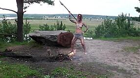 What Secrets Hide in Stone Age Ver 4 Outdoor Mature Scene?