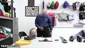 Teen thief punished and fucked by officer