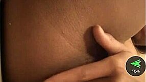 Hot brunette performing for me