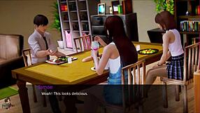 Waifu Academy neprečiščen vodnik po igri s šolarjem 18+ hentai akcijo v epizodi 2