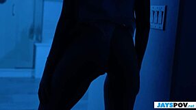 Jay's pov of blonde teen kay lovely taking rough missionary and cowgirl on tight cock