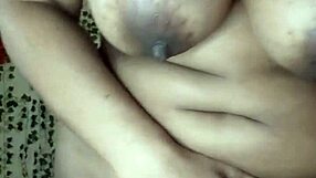 Spitting On My Big Ebony Tits While Fetish Chubby