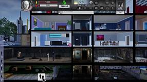 Mature Teen Blows Big Cock In Survival Game