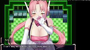 유리가 장난감과 본딩으로 애니 섹스 장면 탐험 파트 2