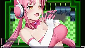 Eury explores toys and bondage in anime sex scene part 2