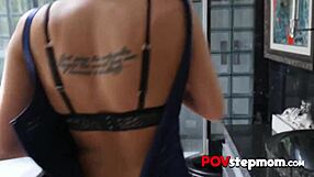 Jane Doux tries on dresses and seduces her stepson in this full movie