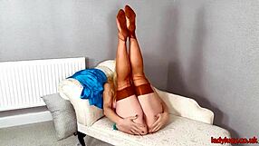 Why does lady lucy slay in satin and nylons?