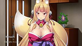 I play ejaculation time with fox girl ep2 and give her a creampie