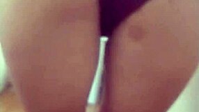 I recorded my maid hanging clothes in a super slutty way, showing her big ass.