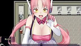 Eury explores toys and bondage in anime sex scene part 2