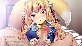 I play ejaculation time with fox girl ep2 and give her a creampie