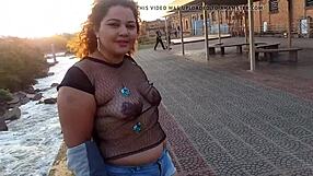 I love showing off in public places during the day for strangers