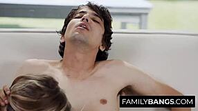 Anna Claire Clouds enjoys first sex with Ricky Spanish cumshot on Familybangs.com 😍