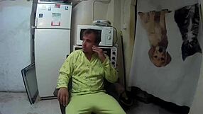 What surprise hides in his ass?