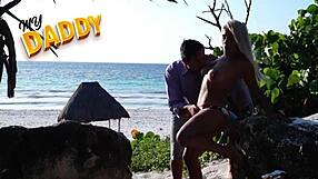 I nailed my friend’s girlfriend on the beach with wild passion