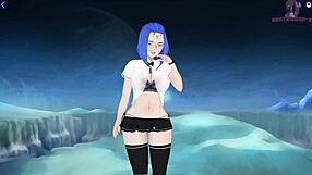 milf hunter 8 is fucking neptune in missionary, wow!