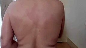 Self-humiliation session for mature slave