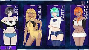 milf hunter 8 is fucking neptune in missionary, wow!