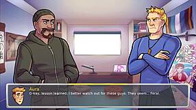 Tracer delivers intense head in academy 34 parody