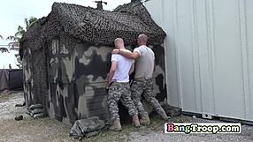 Superior Officer Orders Soldiers to Stuff Junk in Hole.