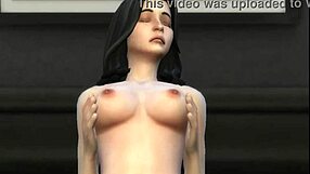 Hermanastra catches hermanastro jerking in room, ends up banging! 😈