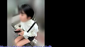 Japanese Beauty Picked Up for Sex While Waiting for Boyfriend!