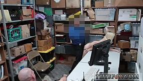 Police Officer Fucks Blonde Suspect First Time