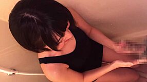 oh man, in the bath with this skinny japanese teen student, so beautiful... my bad!