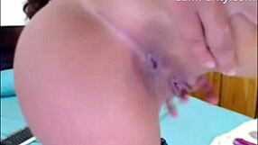 Stunning Skinny Beauty Spitting And Fingering Herself