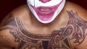 2019 Joker Jacks Off His Dick In Cosplay