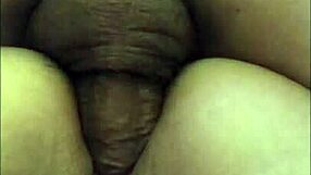 30s couple fucks raw in living room