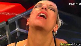 Urine Drinker Eats Cum In Wild Blowbang With Golden Shower Action