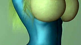 The powerboob and powerbutt girls showcase their big tits and asses in this preview