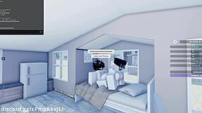 fucking my hot friend hard in roblox