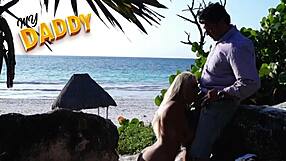 I nailed my friend’s girlfriend on the beach with wild passion